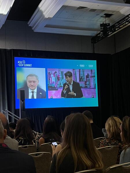 Министр науки и высшего образования РК принял участие в ASU+GSV Summit