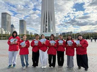 Правовой ликбез: столичные волонтеры провели социальную акцию в Астане