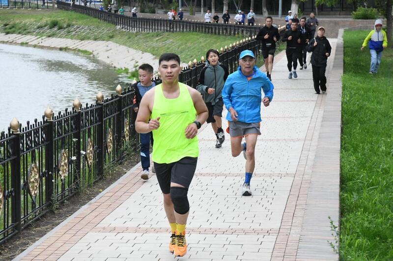 Легкоатлетический забег «BAIQONYR RUN» прошел в Астане