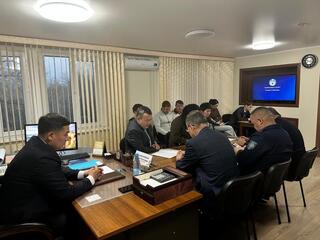 Череду встреч с трудовыми коллективами продолжили на предприятии ТОО «Шахтинскводоканал»