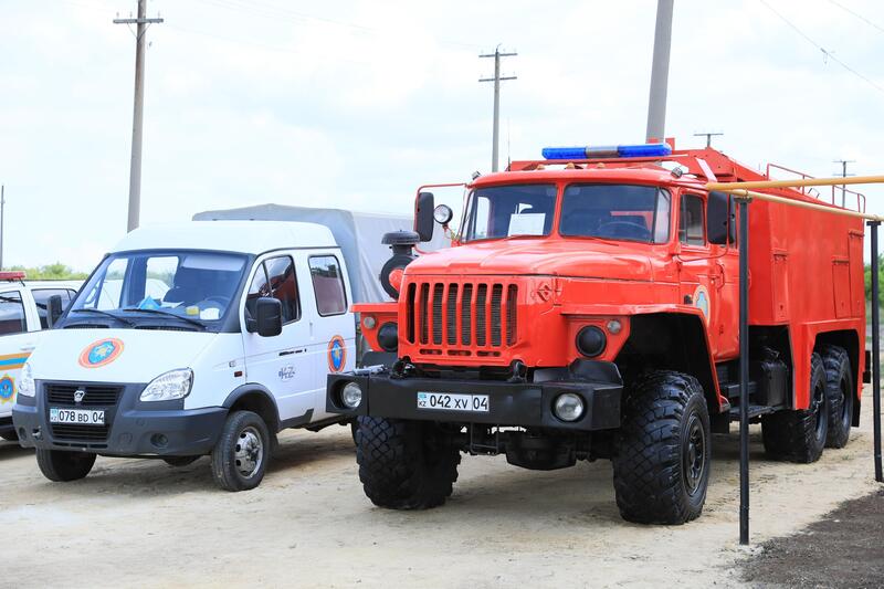 В селе Алимбетовка открыт новый пожарный пост в рамках программы «Ауыл құтқарушылары»