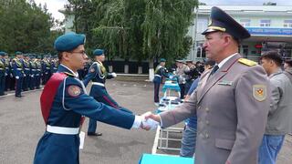 В Алматы состоялся торжественный выпуск воспитанников военной школы