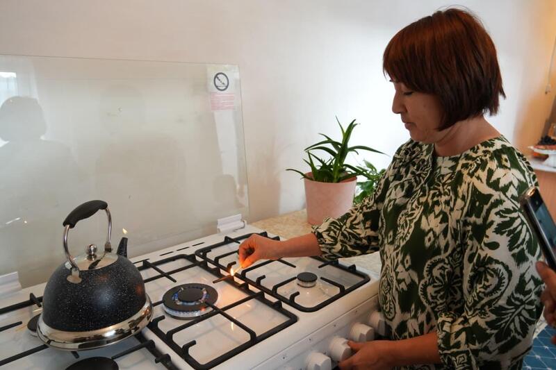 Показатель газификации Мугалжарского района достиг 97%