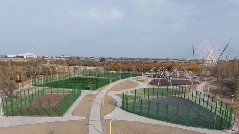 Парк Президента в Кызылорде обретет новый облик