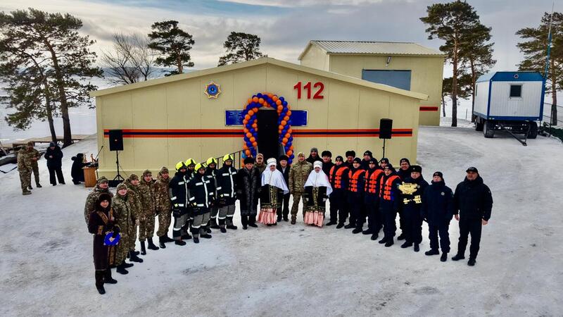 В курортной зоне Бурабая введена в эксплуатацию станция оперативно-спасательного отряда
