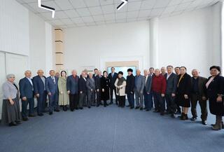 Ербол Карашукеев встретился с представителями творческой интеллигенции Меркенского района