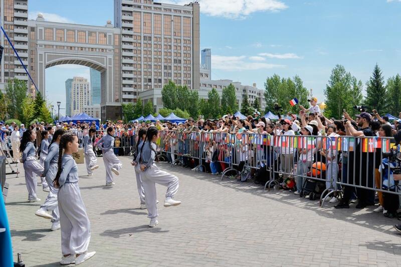 Фестиваль EuroFest 2025 проходит в парке «Ғашықтар» в Астане