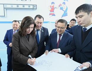 В отдаленном селе Кызылординской области открыта современная школа