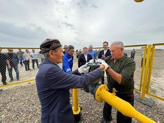 В Мартукском районе два села подключены к газу