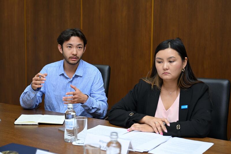 Аким области встретился с представителем Детского фонда ООН (ЮНИСЕФ) в Казахстане