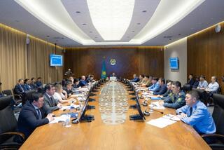 В области Абай проведено заседание антитеррористической комиссии