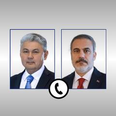 Министры иностранных дел Казахстана и Турции провели телефонный разговор