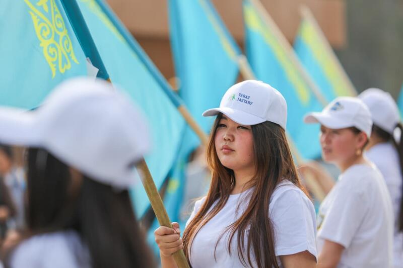 Жамбылцы отметили День Республики