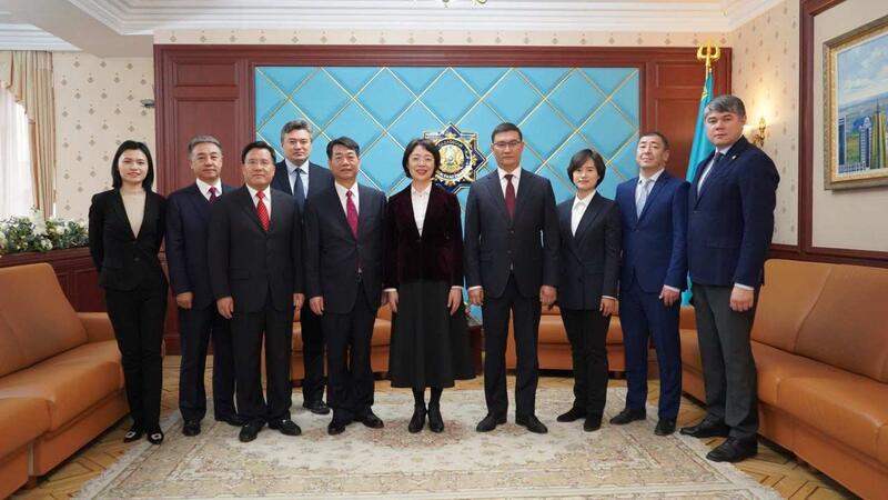 Переговоры представителей надзорных органов Казахстана и Китая по кадровым вопросам состоялись в Генеральной прокуратуре