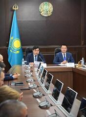 Павлодарскую область с рабочим визитом посетил председатель Агентства РК по делам государственной службы Дархан Жазыкбаев