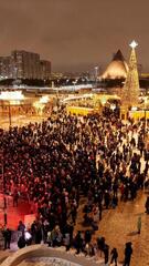 В столице в новогоднюю ночь проходят праздничные концерты