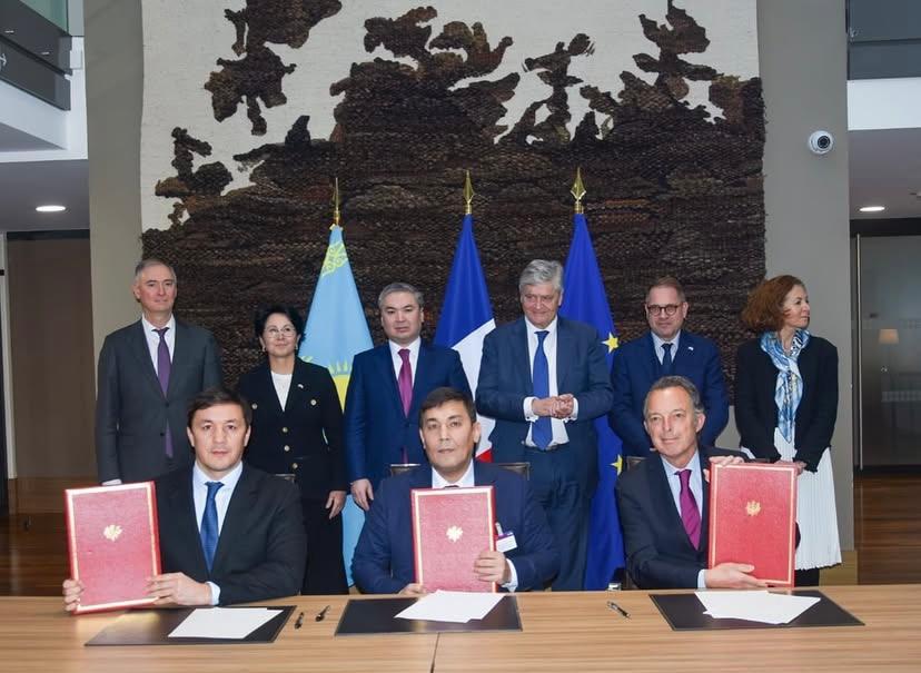 В Париже подписано соглашение о развитии коммунальной инфраструктуры Актобе