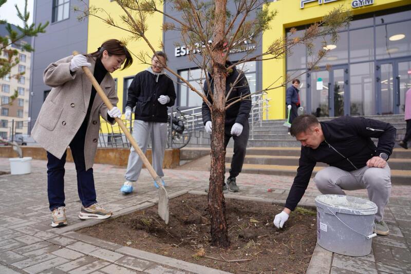 К экоакции «Таза Қазақстан» присоединились столичные тренеры