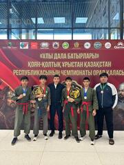 Сборная Алматы выиграла чемпионат Казахстана по рукопашному бою