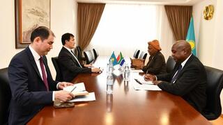 В МИД Казахстана обсудили усиление сотрудничества с ЮАР