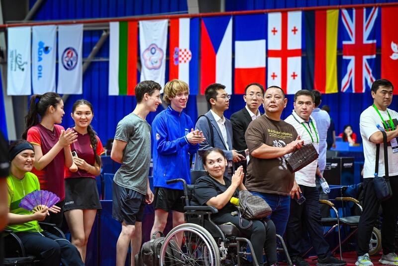 В Актобе состоялось торжественное открытие международного турнира ITTF World Para Future Aktobe 2026