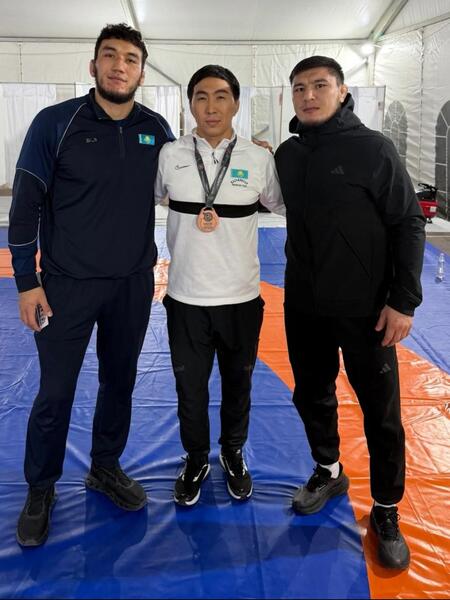 Ризабек Айтмухан завоевал бронзовую медаль на турнире в Албании