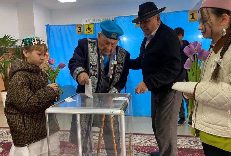 102-летний ветеран Великой Отечественной войны принял участие в референдуме