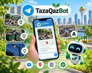 TazaQazBot — цифровой инструмент для улучшения городской среды