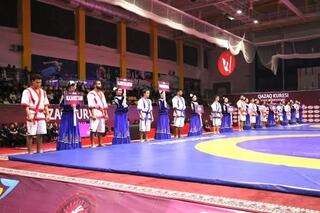 В ТУРКЕСТАНЕ СТАРТОВАЛ ЧЕМПИОНАТ АЗИИ ПО ҚАЗАҚ КҮРЕСІ