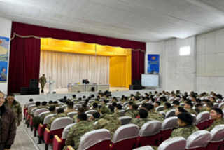 В области Абай проведена встреча с военнослужащими по профилактике религиозного экстремизма