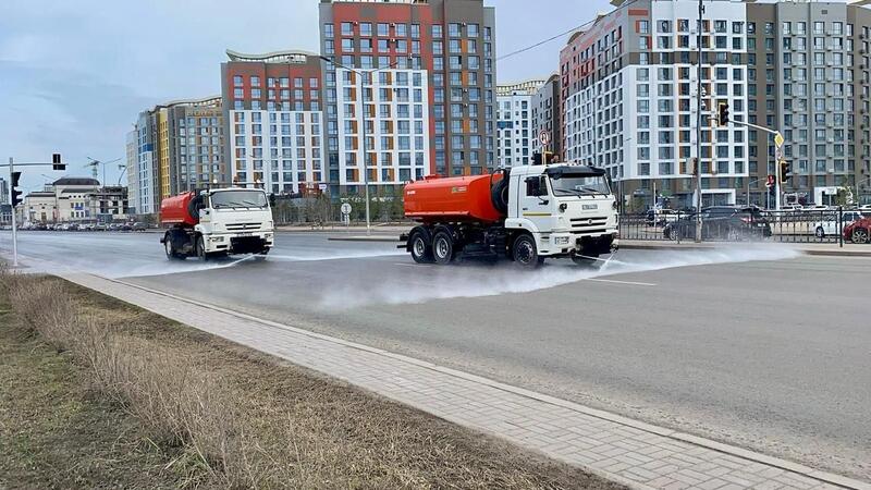 Генеральная уборка проводится в Астане