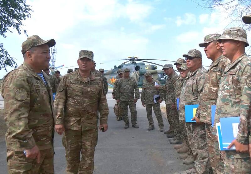 Начальник Генерального штаба проверил организацию боевой подготовки в частях РгК «Юг»