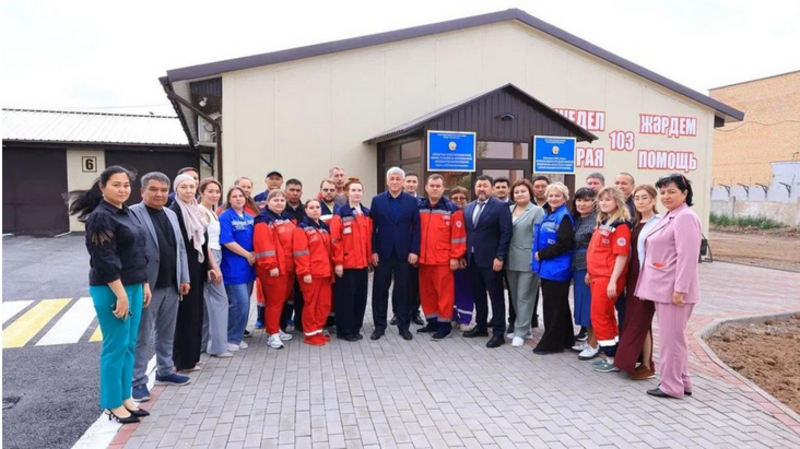 В Сарани открыли новую подстанцию скорой помощи