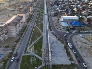 В Таразе на территории одного из крупнейших микрорайонов Казахстана «Ұлы Дала» реализуются современные масштабные проекты