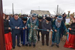 В Абайском районе состоялось открытие нового парка