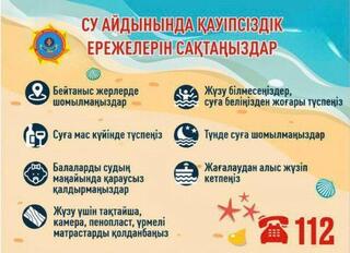 МЧС призывает граждан соблюдать правила безопасности на воде