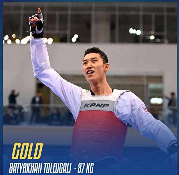 Спортсмен из ВКО завоевал золотую медаль на чемпионате мира по таеквондо среди молодёжи