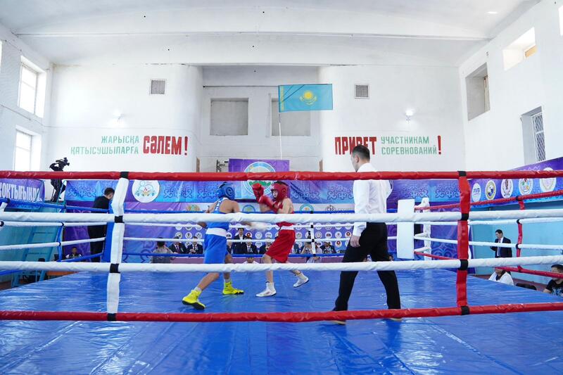 В посёлке Касыма Кайсенова Уланского района проходит республиканский турнир по боксу