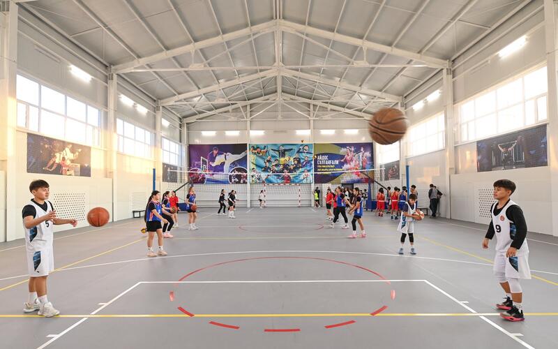 В Шиелийском районе открылся физкультурно-оздоровительный комплекс