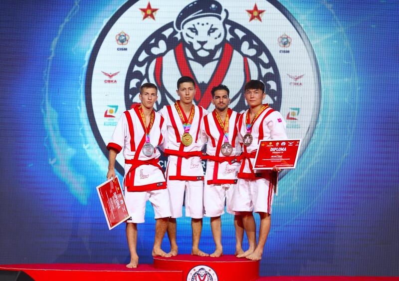 Казахстанские военнослужащие завоевали четыре золотые медали в первый день на Чемпионате мира по қазақ күресі