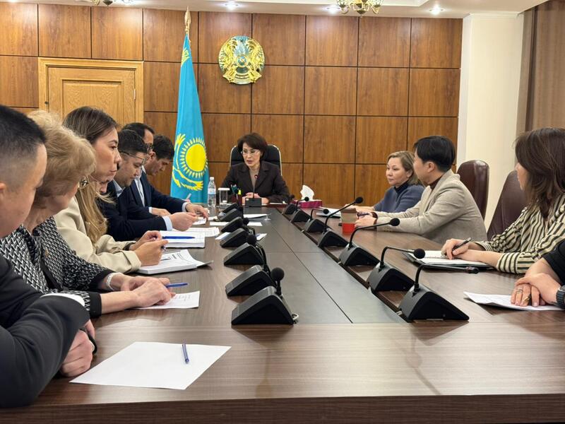 А.АЛЬНАЗАРОВА ПРОВЕЛА ВСТРЕЧУ С ПРЕДСТАВИТЕЛЯМИ МИС ПО ВОПРОСАМ ИСПОЛНЕНИЯ ПОРУЧЕНИЯ ГЛАВЫ ГОСУДАРСТВА