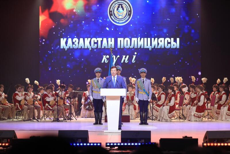 В Актобе отметили День полиции Казахстана
