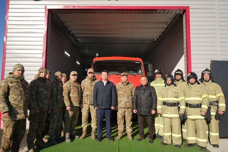 В Казахстане открылось 304-ое добровольное противопожарное формирование «Ауыл құтқарушылары»