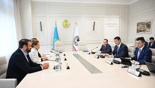 Аким Алматы провел встречу с организаторами международной выставки GITEX AI Central Asia & Caucasus Kazakhstan