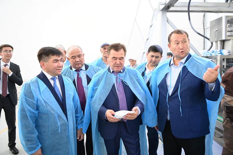 Аралда жоғары сұрыпты ас тұзын өндіру зауыты ашылды