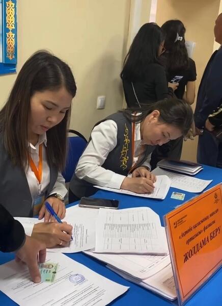 В Актобе прошла ярмарка вакансий для безработных