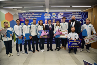 В Акмолинской области чествовали чемпионов и призёров Азиатских и Параазиатских игр