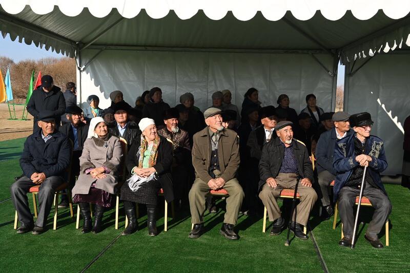 Село Дур Онгар Кармакшинского района подключено к газу