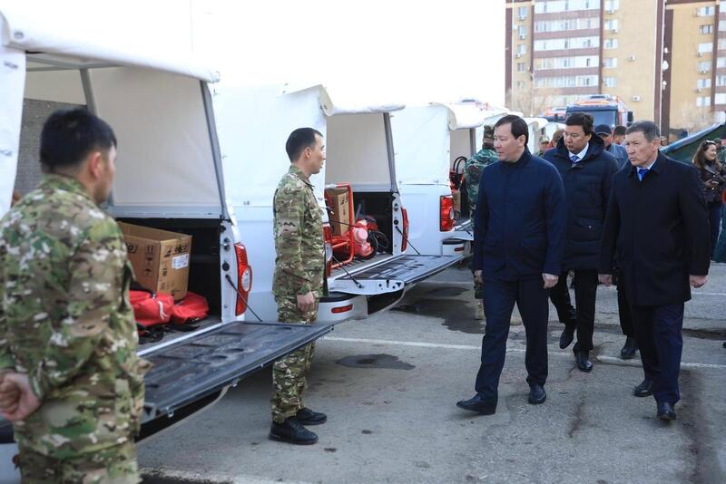 Лесным хозяйствам Актюбинской области передана новая техника