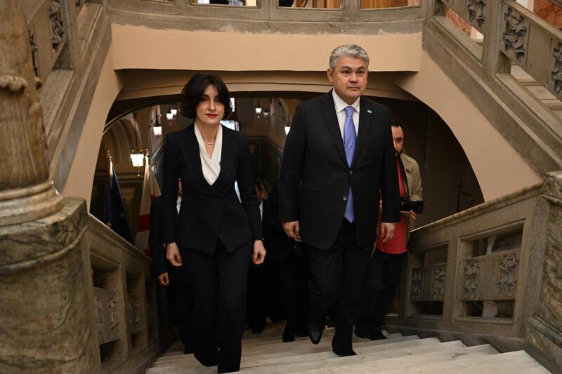 Главы МИД Казахстана и Грузии обсудили планы по углублению взаимовыгодного сотрудничества